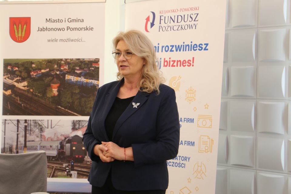 Gości przywitała Burmistrz Marzanna Fettke